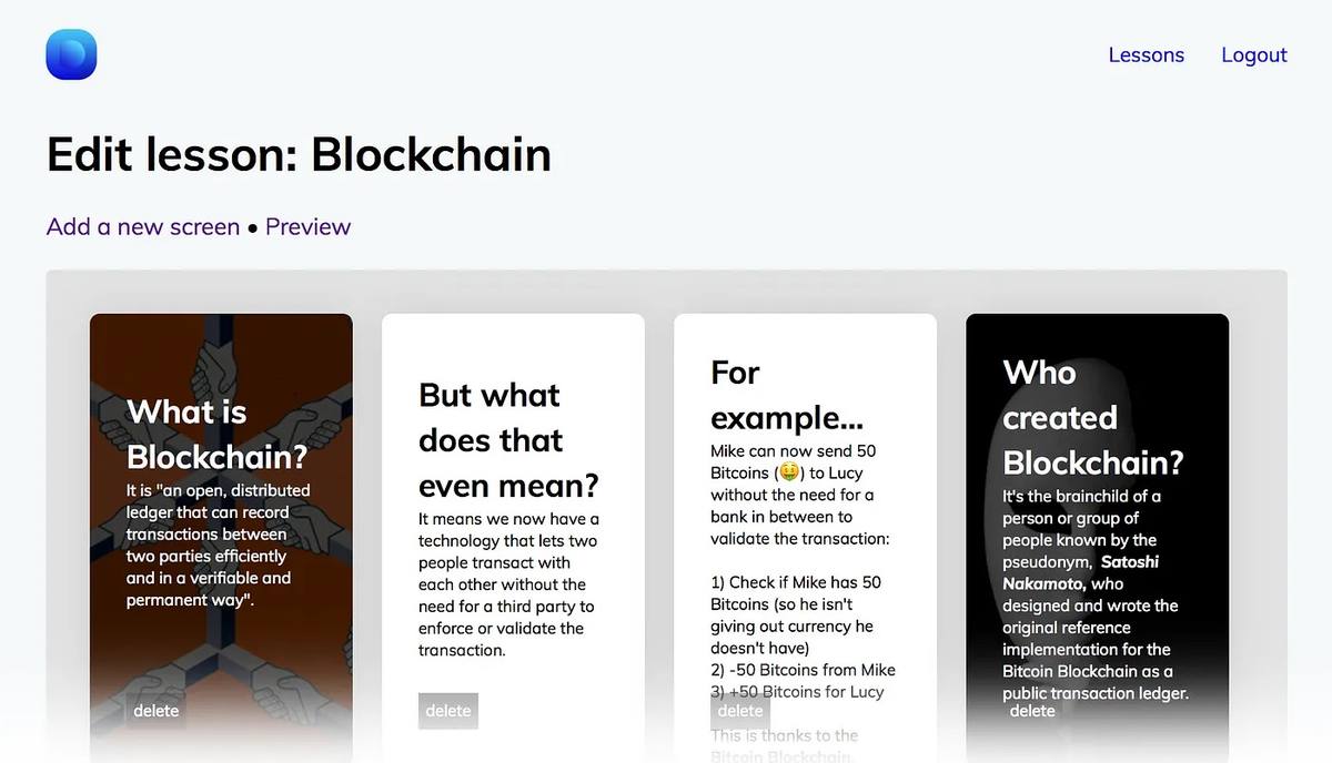 Launching an app in 3 days: Dip Admin